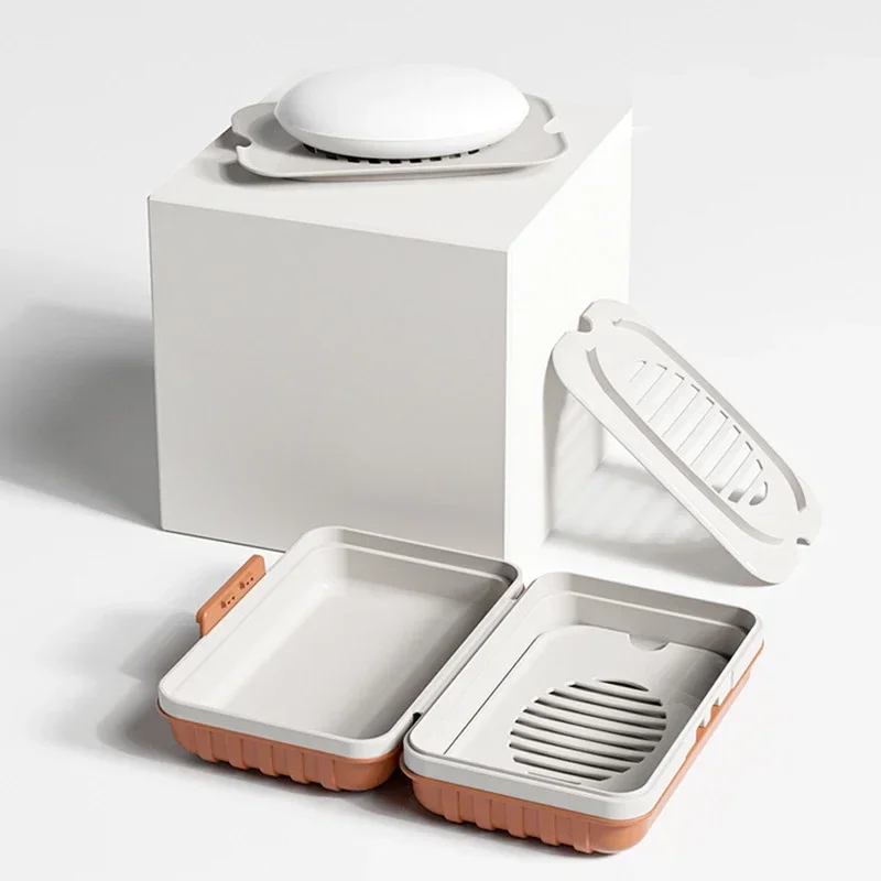 Plastic Soap Dish with Lid for - đánh giá và giá Home Essentials Bathroom Storage