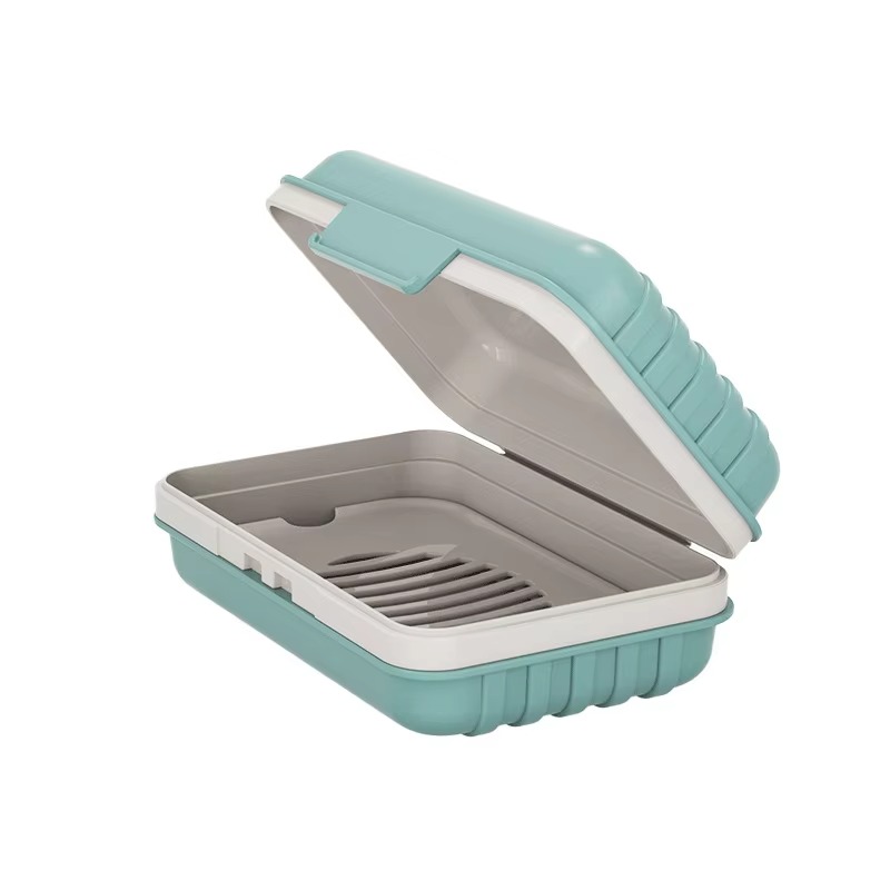 Plastic Soap Dish with Lid for - đánh giá và giá Home Essentials Bathroom Storage