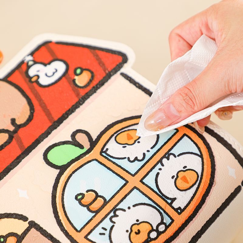 Kawaii Anime Chiikawa Wall Mou - đánh giá và giá Home Edit Bathroom Storage