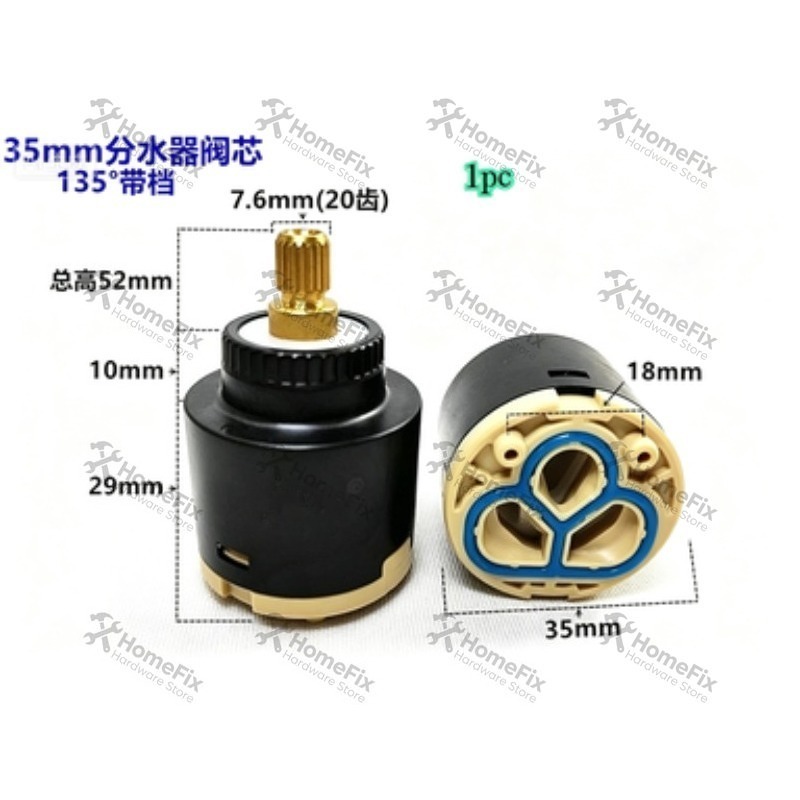 1Pcs Ceramic Valve Core 28mm 3 - đánh giá và giá Basin Mixer Tap